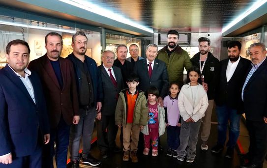 Darende'de 'Çanakkale Savaşları Mobil Müzesi'ne yoğun ilgi