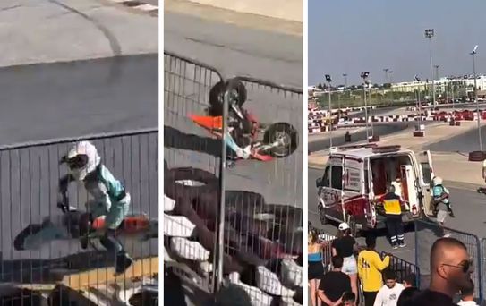 Zayn Sofuoğlu yürekleri ağza getirdi! Apar topar ambulansa alındı