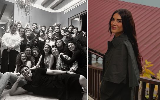 Deniz Baysal'a sette erken doğum günü sürprizi