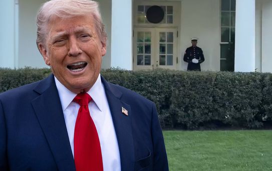 Trump'ın hastaneye kaldırıldığı iddiaları sonrası herkes bu görüntüyü konuşuyor