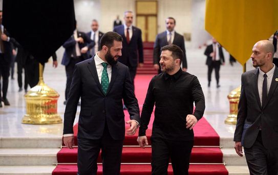 Zelenskiy, Suriye'de Üçlü Görüşme Yaptı