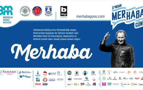 Bodrum'dan Türkiye'ye yayılan 'Merhaba Günü'
