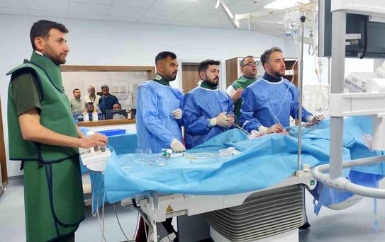 Kahta Hastanesi'nde İlk Anjiyo Başarıyla Gerçekleştirildi