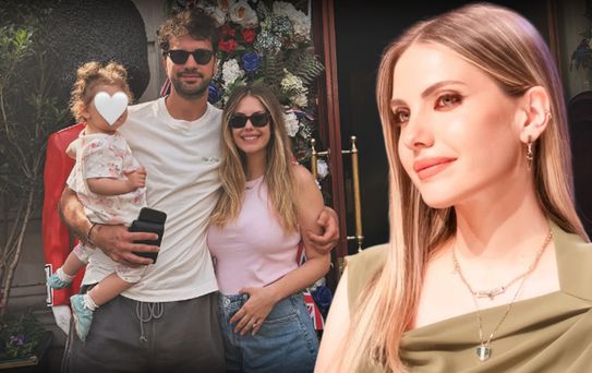 Ünlü oyuncu Eda Ece kızının yüzünü ilk kez gösterdi