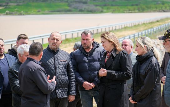 AK Parti Edirne İl Başkanı İba, Büyüköğünlü Göleti'ni ziyaret etti