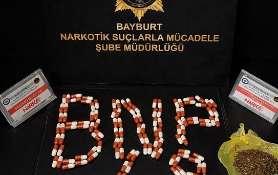Bayburt'ta Uyuşturucu Operasyonu