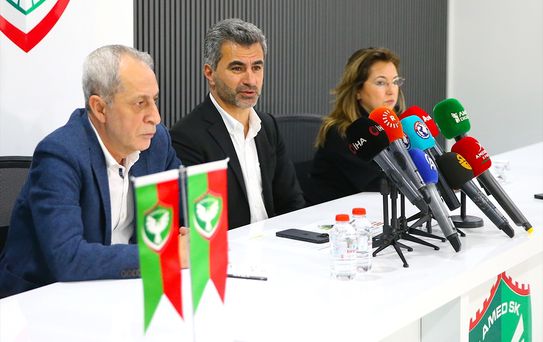 Amedspor Süper Lig Hedefinde Kararlı