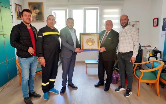 Hüseyin Ar, Beypazarı'ndaki Oda Başkanlarını Ziyaret Etti