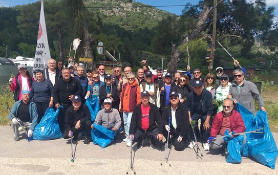 Olympos'ta Çevre Temizliği Etkinliği