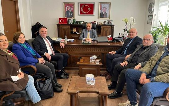 Yılmaz Boz'a Hayırlı Olsun Ziyareti