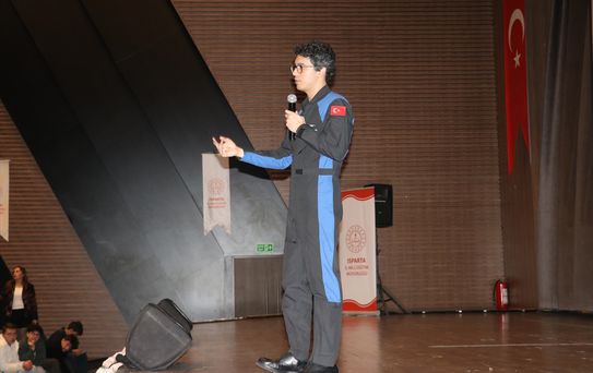 Türkiye'nin İkinci Astronotu Isparta'da Öğrencilerle Buluştu