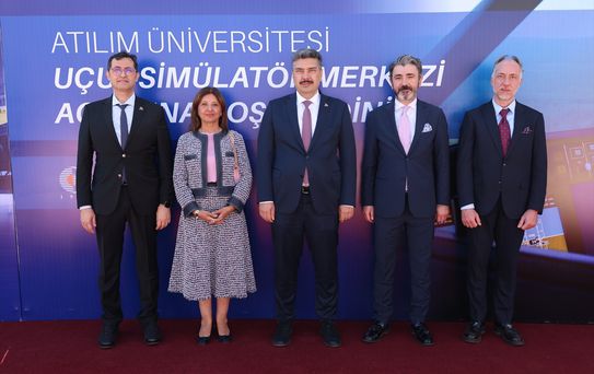 Atılım Üniversitesi'nde Uçuş Simülatör Merkezi Açıldı