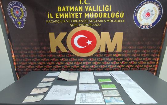Batman'da Tefecilik Operasyonu: 8 Gözaltı