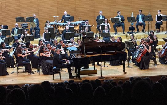 BBDSO Konserinde Alexei Volodin Rüzgarı