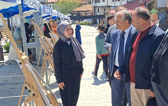 Beypazarı'nda 'Vakti Kuşanmak' Sergisi