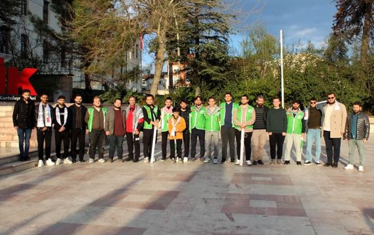 Bilecik'te Filistin İçin Yürüyüş