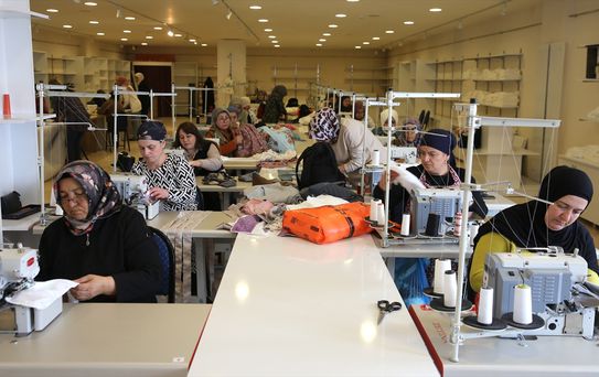 Japonların hibe desteğiyle Ahlat'ta kuruldu, kadınlara umut oldu