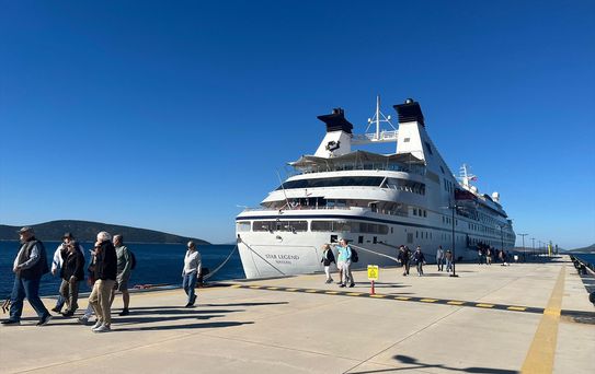 Bodrum'a Kruvaziyer Ziyareti