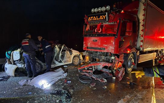 Ağlasun'da Kaza: 1 Ölü, 4 Yaralı