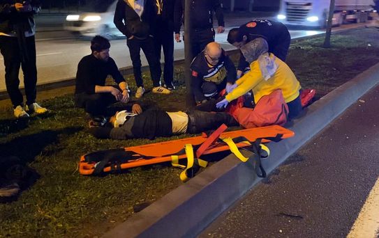 Yaya Otomobilin Çarpmasıyla Yaralandı