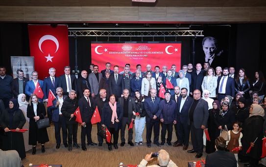 Büyükşehir Belediye Başkan Şahin, şehit aileleri ve gazilerle buluştu