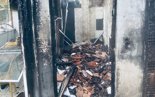 Eceabat'ta Yangın: 1 Ölü