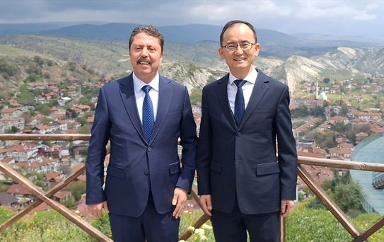 Çin Büyükelçisi Beypazarı'nda Ziyaret Gerçekleştirdi
