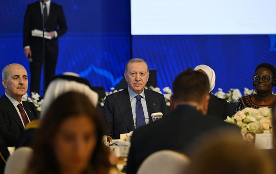 Cumhurbaşkanı Erdoğan, 152. Parlamentolar Arası Birlik Genel Kurulu onuruna verdiği akşam yemeğinde konuştu Açıklaması