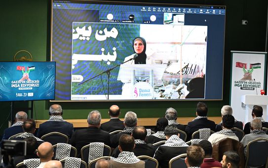 Deniz Feneri Derneği 'Gazze'de Gelecek İnşası Programı' düzenledi