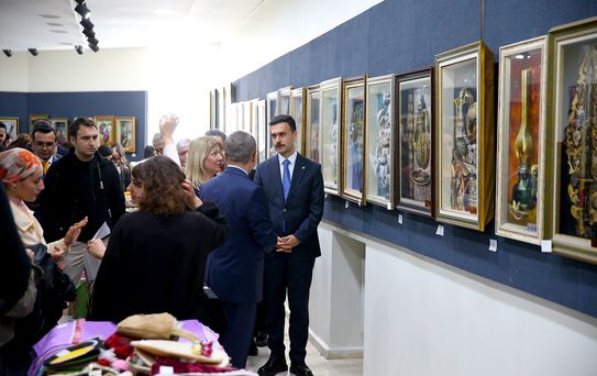 Diyarbakır'da Sanatla Umut Sergisi