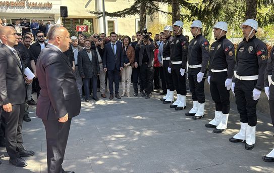 Emniyet Genel Müdürlüğüne atanan Fidan için uğurlama programı düzenlendi
