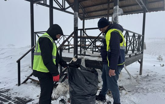 Erciyes'te Temizlik Seferberliği
