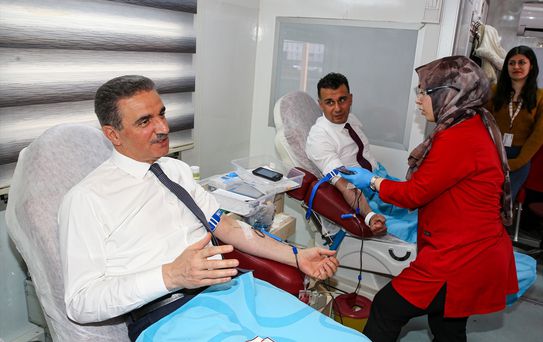 Vali Baruş'tan Kan Bağışı Çağrısı