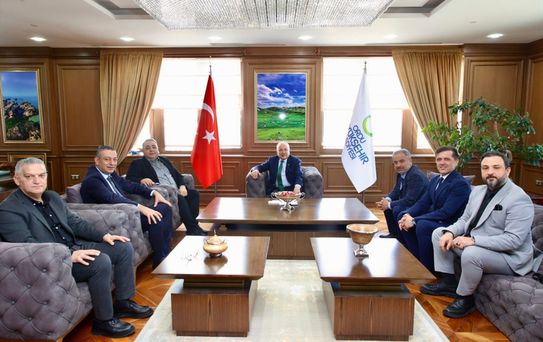 TÜBAF Başkanı Ordu'da Ziyaretlerde Bulundu