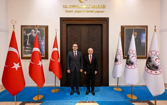 Kırklareli'de Gürcistan Konsolosu Ziyareti
