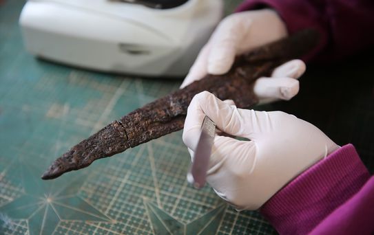 Hadrianopolis'te 1500 Yıllık Bıçaklar Bulundu