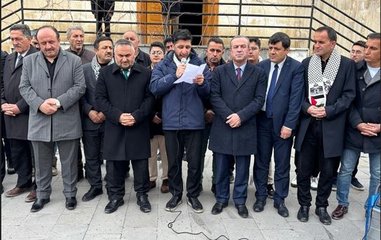 Hakkari'den Filistin'e Destek Gösterisi