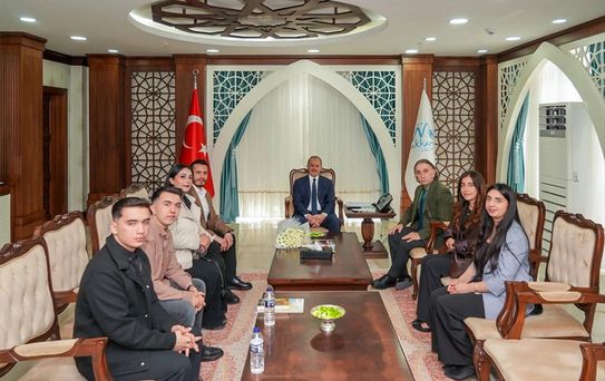 Rektör Gençcelep'ten Vali Taşyapan'a Ziyaret