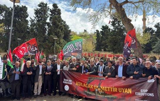 İsrail'in İdam Yasası Protesto Edildi