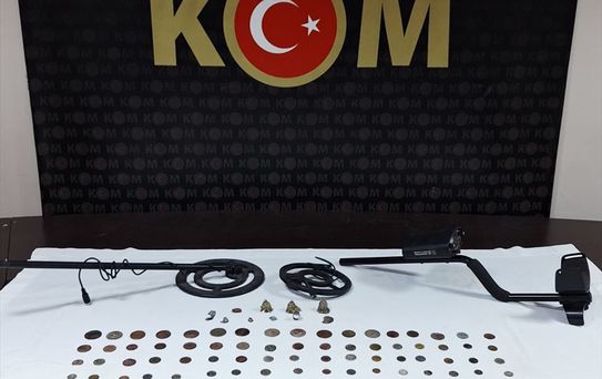 Kınık'ta Tarihi Eser Operasyonu