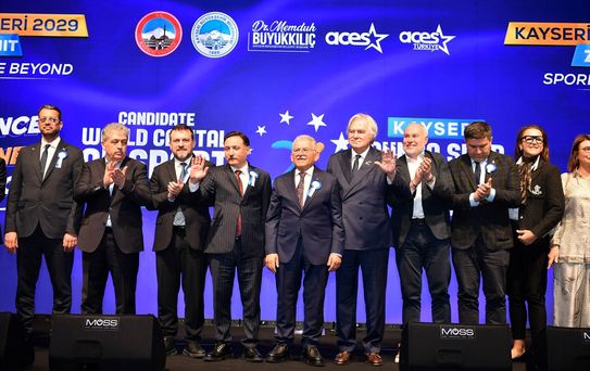 Kayseri'nin '2029 Dünya Spor Başkenti' adaylık sürecine ilişkin lansman toplantısı yapıldı