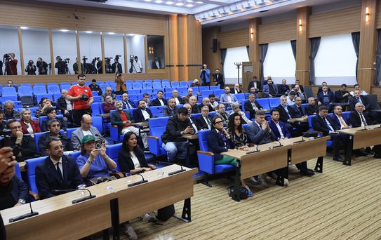 Kayseri'nin '2029 Dünya Spor Başkenti' adaylık sürecine ilişkin bilgilendirme toplantısı yapıldı