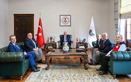 Kırklareli Valisi Turan, Kıbrıs Gazileriyle bir araya geldi