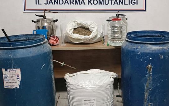 Kırşehir'de Kaçak Alkol Operasyonu