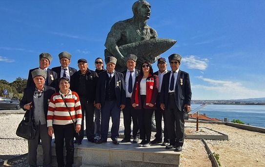 Kumluca'da şehit yakınları ve gazilere yönelik Çanakkale gezisi
