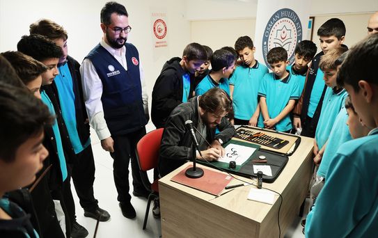 Darende'de Hüsn-i Hat Sanatı Etkinliği