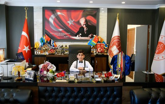 Başsavcı Koltuğunu Öğrenciye Devretti