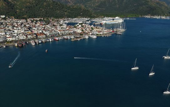 Aida Stella, Marmaris'e 2500 Yolcu Getirdi