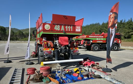 Marmaris'te Orman Yangını Tatbikatı