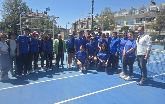 Marmaris'te Otizm Farkındalık Tenis Turnuvası